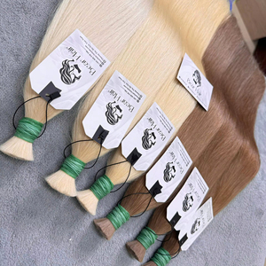 Extensiones de Cabello Humano Virgen Vietnamita 100% Natural de Alta Calidad, Grado 12A, al Por Mayor, Lisas # Proveedores de Cabello Virgen al Por Mayor en Color 613, 100% Natural - Product Image 1