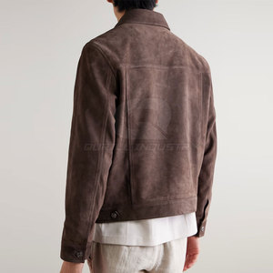 Premium Casual Winter <b>Suede</b> <b>Jacket</b> Front Breathable Windproof Clean Design Smooth Texture Designed for Daily Wear Travel Comfort - Product Image 2