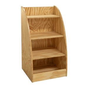 Estantería de Almacenamiento Grande de 4 Niveles, Madera de Pino Americana, Mueble de Madera Sólida, Librería Moderna de Madera, Precio de Fábrica en Vietnam - Product Image 1