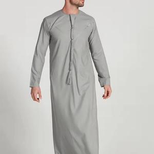 Premium <b>Men's</b> Jubba Elegant White Emirati <b>Thobe</b> Luxury Kandura Traditional Arabic Wear Soft Breathable Lightweight Vintage - Product Image 2