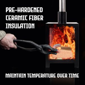 Horno de Propano de un Solo Quemador de Gran Capacidad para Herradores, Quemador Cuadrado de Propano para Forja de Metal - Product Image 4