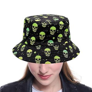 Chapeaux Bob Unisexe Réversibles de Haute Qualité, Logo Personnalisé, Protection Solaire, Coton+Polyester, Décontractés, Voyage, Plage, Usage Quotidien, Quatre Saisons - Product Image 4