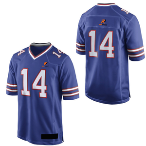 Maillot de football américain pour adulte, coupe classique, grande taille, avec empiècements contrastés, respirant, personnalisable avec nom et numéro. - Product Image 6