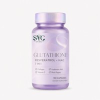 Capsules de glutathion 7-en-1 OEM pour la détoxification métabolique et la gestion de l'appétit chez l'adulte, marque privée, vente en gros en vrac, best-seller Alibaba