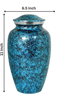 Urnes funéraires en laiton pour adultes, urnes artisanales pour cendres d'hommes et de femmes, urnes décoratives, urnes funéraires - Product Image 2