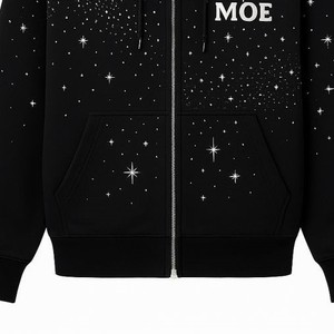 Sudaderas Extra Grandes con Pedrería en Toda la Superficie, Estilo Y2K, Sudadera de Moda con Logotipo Personalizado, Proveedor Mayorista - Product Image 4