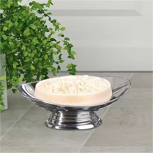 Gold Plated New <b>Soap</b> <b>Dish</b> For Home Hotel Bathroom Washbasin Top Standing Decorative Use <b>Soap</b> <b>Dish</b> & <b>Holder</b> For Hygiene - Product Image 5