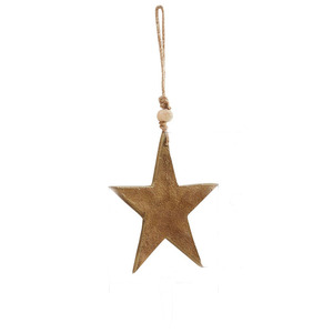 Juego de Adornos Navideños de Cuero Hechos a Mano con Diseños de Casa de Árbol, Estrella, Tortuga y Campana con Detalles de Costura, Decoración Perfecta - Product Image 6