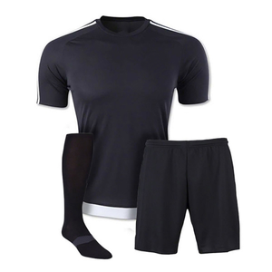 100% Polyester Sublimations-Schiedsrichter-Fußballuniform-Sets Automatisierter Zuschnitt Schnelltrocknend Dehnbar Maßgefertigte Trainingskleidung - Product Image 3