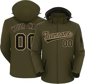 Veste d'entraînement de football personnalisée en polyester brodée et chauffante, fermeture éclair intégrale, manches longues, vêtements de sport d'hiver pour hommes, vêtements d'équipe de haute qualité - Product Image 1
