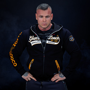 Vêtements streetwear, sweat à capuche zippé, manteau streetwear, streetwear hip hop, streetwear noir imprimé, streetwear oversize zippé - Product Image 1