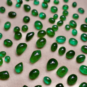 Esmeralda Natural Swat Cabujón, Gema Suelta de Alta Calidad, Esmeralda Verde Cabujón, Lote al por Mayor - Product Image 6