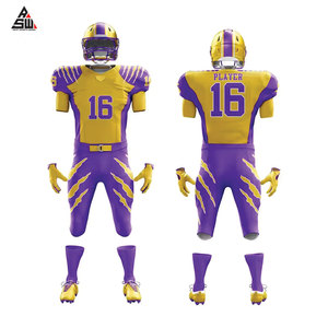 Uniformes de Fútbol Americano para Hombre, Ropa Deportiva para Adultos, Tallas Grandes, Tela Personalizada, Precio al por Mayor - Product Image 1