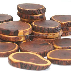 Posavasos de Madera de Acacia y Mango Ecológicos de Alta Calidad, Estilo Clásico, para Té y Café, 300 mm de Diámetro, Venta al por Mayor desde India - Product Image 2