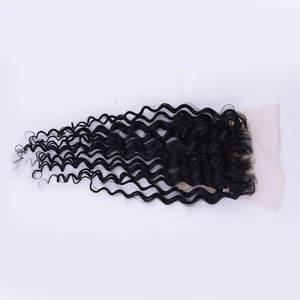 Extensiones de Cabello Humano Virgen Natural Negro con Doble Trama y Ondas Profundas, Cabello Rizado, Cutícula Alineada, Venta al por Mayor para Proveedores - Product Image 2