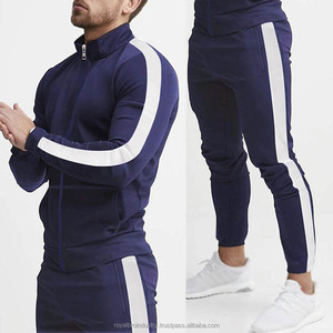 ชุดวอร์มมีฮู้ดสำหรับผู้ชายชุด2ชิ้นเสื้อกางเกงไซส์พิเศษชุดออกกำลังกายวิ่งลำลองมีซิปเสื้อคาร์ดิแกนแบบประกบ - Product Image 4