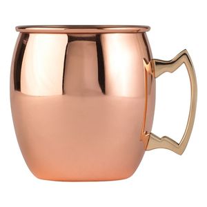 Nuevo vaso alto de cobre de primera calidad para jugo, agua, cócteles, cocina, bar, hotel - Product Image 4