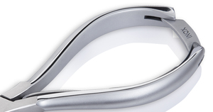 Nghia OMI, juego de herramientas de belleza de Grado Profesional, pinzas para uñas de acero inoxidable de alta calidad, herramienta de manicura y pedicura chapada en gris NB-103 - Product Image 4