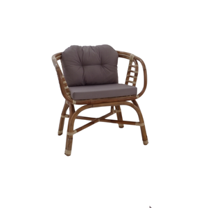 New Modern Minimalist Nemmy Living Set Artisanal Rattan Chair And <b>Sofa</b> Frame Premium Luxury Indoor Outdoor Home Patio Decor Sets - Product Image 2