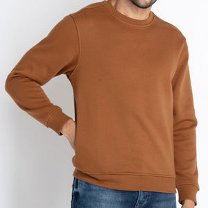 Sudadera Personalizada con Logotipo para Hombre, Cuello Redondo, Algodón Premium, Forro Polar de Poliéster, Estilo Urbano Holgado para Invierno, Gimnasio, Entrenamiento, OEM - Product Image 3