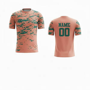 ชุดฟุตบอลคุณภาพพรีเมียม โพลีเอสเตอร์ 100% สำหรับผู้ชายและเยาวชน พร้อมกางเกง ถุงเท้า ชุดทีมแบบสั่งทำพิเศษด้วยเทคนิค Sublimation - Product Image 4