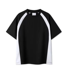เสื้อยืดโอเวอร์ไซส์แบบสั่งทำพิเศษ คุณภาพพรีเมียม ผ้าฝ้าย 100% สำหรับใส่ลำลองและสตรีทแวร์ สำหรับผู้ชาย ขายส่งเสื้อยืดเปล่า - Product Image 3
