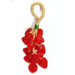 Strawberry Shaped Herbal Organic Whitening Soap | Dry Skin Cleansing <b>Bar</b> | Custom Shape OEM ODM Private Label Bulk Supply - Product Image 2