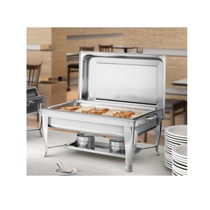 Plat à réchaud en métal durable, conçu pour répondre aux attentes des événements culinaires, offrant une utilité et une robustesse constantes - Product Image 6