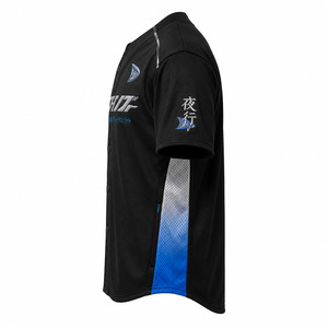Maillot de baseball Tokyo Night Transit pour garçons, manches courtes, anti-humidité, en mesh, uniforme, imprimé en relief, coupe classique, antibactérien - Product Image 4