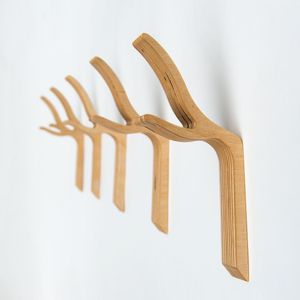 ชุดตะขอแขวนผนังไม้สไตล์โมเดิร์น - Product Image 3