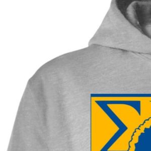 เสื้อฮู้ดพิมพ์ลาย Gray Sigma Gamma Rho สำหรับผู้หญิง ชมรมพี่น้องชาวกรีก เสื้อฮู้ดแบบสวมหัว เสื้อผ้ามหาวิทยาลัยแบบสั่งทำได้ทั้งตัว - Product Image 5