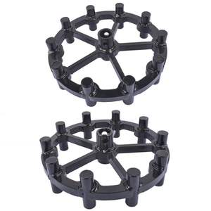 2 uds 631-0002 conjunto de rueda motriz trasera con piezas de repuesto de cubo de 3/4 pulgadas para Sopladores de nieve de la serie Track - Product Image 3