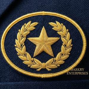 Parche Bordado a Mano con Hilo de Oro para Blazer, Insignia de Corona para Club o Empresa, Servicio de Personalización - Product Image 6