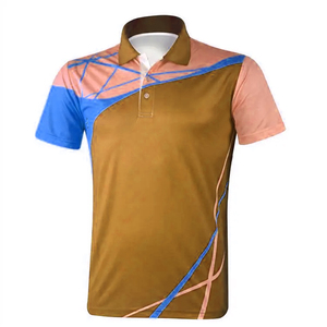 Polo de cricket de sublimation haut de gamme pour homme, en polyester léger, vêtement de sport - Product Image 3