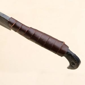 Cuchillo de Cocina Multifuncional Jexmoo DIY OEM, Hecho a Mano, Estilo Medieval Antiguo, Forjado en Acero de Damasco, Regalo para Chef - Product Image 5