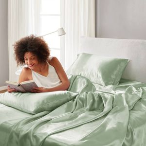 Set di lenzuola e federa in raso di lusso - Product Image 2