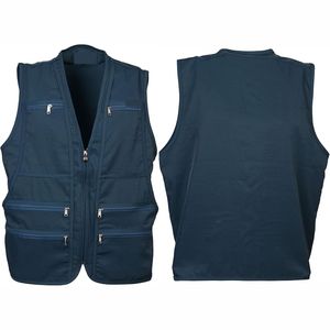 Gilets de travail réfléchissants pour hommes de haute qualité en gros, design multi-poches, poche 5D, décontractés, service OEM personnalisable - Product Image 4