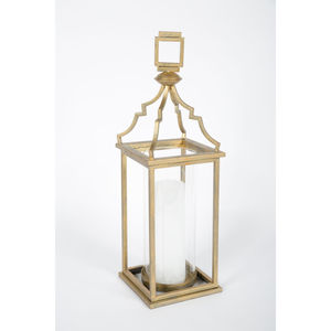 Farol Colgante de Metal y Vidrio de Primera Calidad con Acabado Dorado para Decoración de Iluminación en el Hogar, Ramadán y Eid - Product Image 5