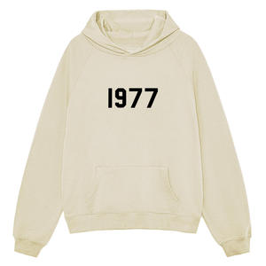 Sweat-shirt à capuche épais brodé 100 % coton délavé, vente en gros, marque privée, livraison rapide - Product Image 2