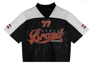 Camiseta de Fútbol Americano Retro Personalizada TAHAD 2026, Estilo Urbano, Sublimación de Alta Calidad, Corte Cuadrado, Tipo Rugby - Product Image 5