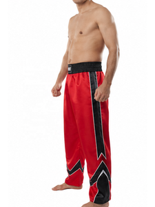 Pantalon de Kickboxing Classique Personnalisé OEM, Extensible, Respirant, Séchage Rapide, Léger, Durable, pour Entraînement et Sparring Adultes (Modèle Avant) - Product Image 3
