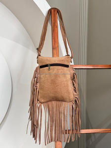 กระเป๋าถือขนาดเล็กสำหรับผู้หญิงกระเป๋าสะพายไหล่ทำมือสไตล์ฮิปปี้โบฮีเมียนสไตล์ตะวันตก - Product Image 5