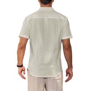Chemise décontractée pour homme 100% coton – Design contemporain, chemise décontractée de luxe pour homme – Douce et confortable, fabriquée au Bangladesh - Product Image 3