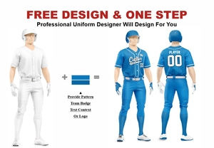 Hot Selling Wholesale Premium Quality Breathable Fabric Baseball Uniform Customized Logo Sublimation Printing Baseball Uniform - Product Image 2