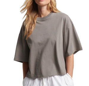 Camiseta Extra Grande de Primera Calidad para Mujer, Corte Holgado, Algodón Grueso, Ajuste Relajado - Product Image 1