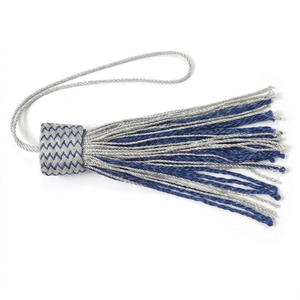 Borla de alambre de latón personalizada para fajas ceremoniales, uniformes y decoración textil, al por mayor - Product Image 1