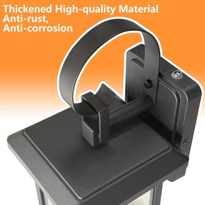 Lámpara de Pared Exterior Inowel 3000K a 5000K, Encendido/Apagado Automático, Modelo 40003, Color Negro - Product Image 4