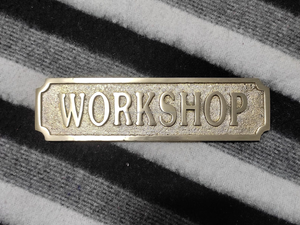 Plaque de porte en laiton personnalisée faite à la main, plaque de porte personnalisée, plaque de porte en laiton massif gravée sur mesure, style vintage - Product Image 4