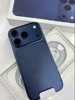 Nouveau téléphone original 17 Pro Max Orange Blanc Bleu Écran OLED 6,9 pouces 5G Double caméra Verrouillage facial Octa Core 4 Go de RAM Anglais Espagnol LTE