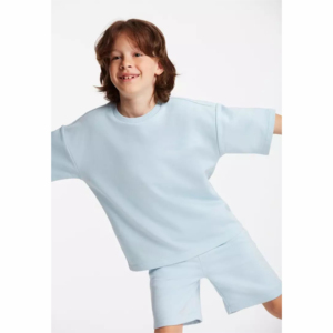 Ensemble de vêtements d'été pour enfants, shorts en coton personnalisés et ensembles de t-shirts surdimensionnés, hauts pour les tout-petits, ensembles de tenues à manches courtes pour garçons - Product Image 6
